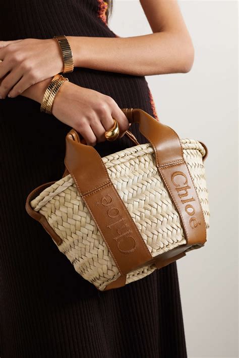 net a porter chloe raffia.